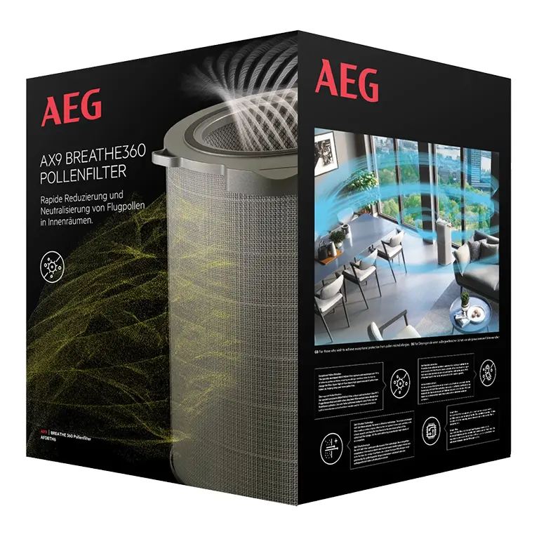 AFDBTH6 AEG BREATHE360 (pollenbeschermingsfilter, groot, origineel)